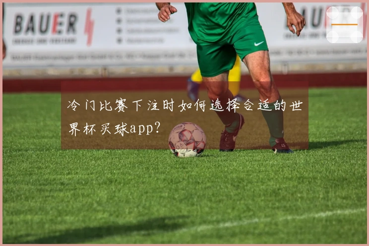 冷门比赛下注时如何选择合适的世界杯买球app？